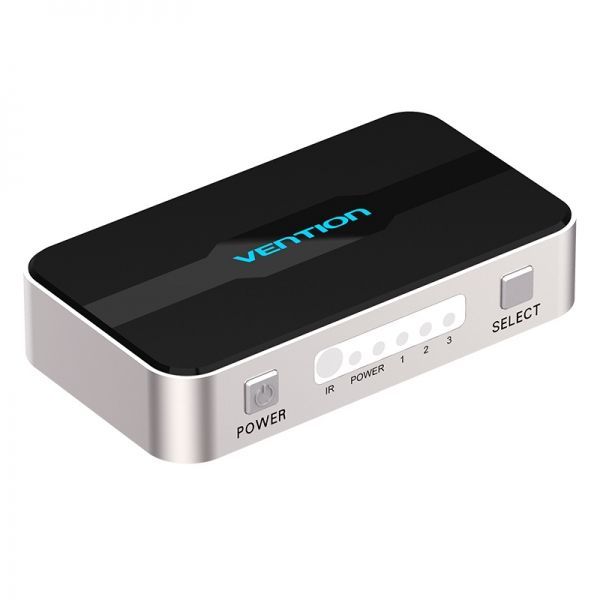 280432_1 Vention Duplicador HDMI Macho a 4xHDMI Hembra - Color Gris - Imagen 1