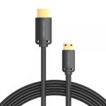 Vention Cable HDMI Macho a Mini HDMI Macho 2.0 4K - 3m - Color Negro - Imagen 2