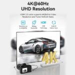 Vention Cable Micro HDMI Macho a HDMI Macho 2.0 4K - 3m - Color Negro - Imagen 3
