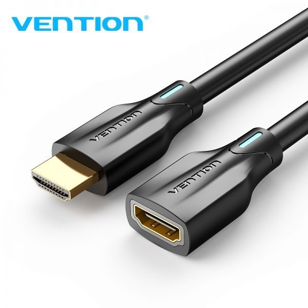 280492_1 Vention Cable Alargador HDMI 2.1 8K HDMI Macho a HDMI Hembra - 1m - Color Negro - Imagen 1