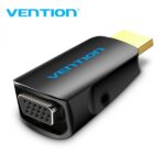 Vention Adaptador Conversor HDMI Macho a VGA Hembra con Audio Jack 3.5mm - Color Negro - Imagen 2