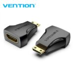 Vention Adaptador Mini HDMI Macho a HDMI Hembra - Color Negro - Imagen 2