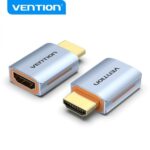 Vention Adaptador HDMI 2.1 Macho a HDMI Hembra - 8K - Color Azul - Imagen 2