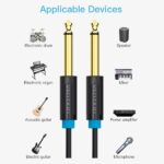 Vention Cable Estereo Jack 6.5 Macho a Jack 6.5 Macho - 3m - Color Negro - Imagen 5