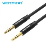 Vention Cable Estereo Jack 3.5 Macho a Jack 3.5 Macho - 0.5m - Color Negro - Imagen 2