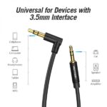 Vention Cable Estereo Jack 3.5 Macho a Jack 3.5 Macho - 1.5m - Color Negro - Imagen 5