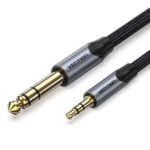 Vention Cable Estereo Jack 3.5 Macho a Jack 6.3 Macho - 3m - Color Gris - Imagen 2
