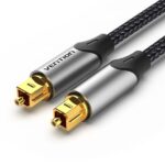 Vention Cable de Audio de Fibra Optica - 3m - Gris Metalizado - Imagen 2