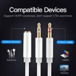 Vention Cable Estereo 2x Jack 3.5 Macho a Jack 3.5 Hembra - 0.3m - Color Negro - Imagen 5