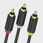 Vention Cable Estereo 3x RCA Macho a 3x RCA Macho - 2m - Color Negro - Imagen 2