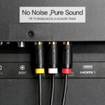 Vention Cable Estereo 3x RCA Macho a 3x RCA Macho - 2m - Color Negro - Imagen 4