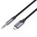 Vention Cable Audio MicroUSB Macho a Jack 3.5 Macho - 1.5m - Color Negro - Imagen 2