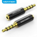 Vention Adaptador Jack 3.5 Macho a Jack 2.5 Hembra - Color Negro - Imagen 2