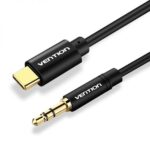 Vention Conversor Audio USB-C a Jack 3.5 Macho - 1m - Color Negro - Imagen 2