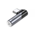 Vention Adaptador USB-C Macho a Jack 3.5mm Hembra - Aluminio Gris - Imagen 2