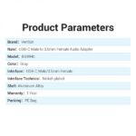 Vention Adaptador USB-C Macho a Jack 3.5mm Hembra - Aluminio Gris - Imagen 5