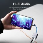 Vention Conversor USB-C Macho a 2x USB-C Hembra (Audio y Carga) - Color Gris - Imagen 3