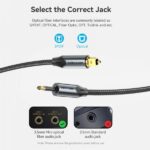 Vention Cable de Audio de Fibra Optica - 1.5m - Color Negro - Imagen 4