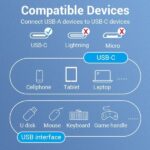 Vention Adaptador USB 3.1 Macho a USB-C Hembra - 0.15m - Color Negro - Imagen 5