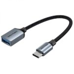 Vention Conversor USB-C Macho a USB Hembra - 0.15m - Color Gris - Imagen 2
