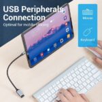 Vention Conversor USB-C Macho a USB Hembra - 0.15m - Color Gris - Imagen 3