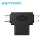 Vention Adaptador USB 3.0 USB-C Macho a MicroUSB Macho - Color Negro - Imagen 2