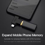 Vention Adaptador USB 3.0 USB-C Macho a MicroUSB Macho - Color Negro - Imagen 4