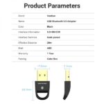 Vention Adaptador USB a Bluetooth - Color Negro - Imagen 5