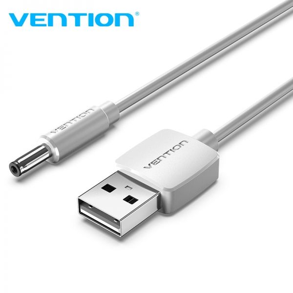 281457_1 Vention Cable Conversor USB Macho a DC 3.5mm Macho - 1.5m - Color Blanco - Imagen 1