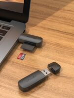 Vention Lector de Tarjetas Externo USB 3.0 - Color Negro - Imagen 3