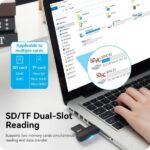 Vention Lector de Tarjetas Externo USB 3.0 - Color Negro - Imagen 4