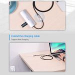 Vention Cable Alargador USB-C 3.1 Macho a USB-C Hembra - 1m - Color Gris - Imagen 3