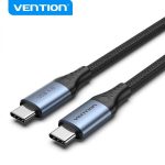 Vention Cable USB-C 4.0 Macho a USB-C Macho - 1m - Color Gris - Imagen 2