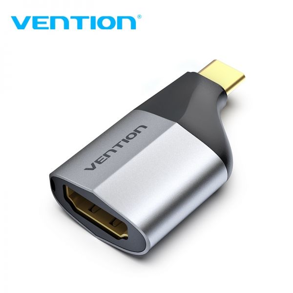 281812_1 Vention Adaptador USB-C Macho a HDMI Hembra - Color Gris - Imagen 1