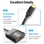 Vention Adaptador USB-C Macho a HDMI Hembra - Color Negro - Imagen 5