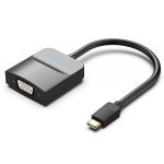 Vention Adaptador USB-C Macho a VGA Hembra - Color Negro - Imagen 2