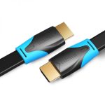 Vention Cable Plano HDMI 2.0 Macho a Macho 4K - 1.5m - Color Negro - Imagen 2
