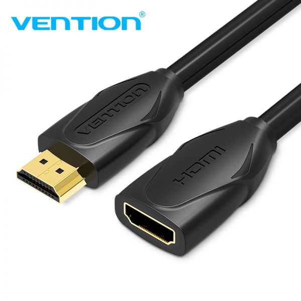 282067_1 Vention Cable Alargador HDMI Macho a HDMI Hembra - 2m - Color Negro - Imagen 1