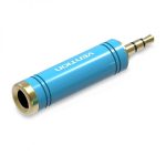 Vention Adaptador Jack 3.5 Macho a Jack 6.5 Hembra - Color Azul - Imagen 2