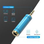 Vention Adaptador Jack 3.5 Macho a Jack 6.5 Hembra - Color Azul - Imagen 5