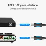 Vention Cable USB 2.0 Macho a USB-B Macho para Impresora - 1.5m - 480mbps - Color Negro - Imagen 5