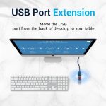 Vention Cable Alargador USB 2.0 Macho a USB Hembra - 1m - Color Negro - Imagen 4