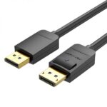 Vention Cable DisplayPort Macho a DisplayPort Macho 1.2 4K - 1m - Color Negro - Imagen 2