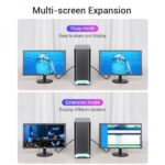 Vention Cable Conversor Displayport Macho a HDMI Macho - 2m - Color Negro - Imagen 3