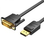 Vention Cable Conversor Displayport Macho a DVI Macho - 1m - Color Negro - Imagen 2