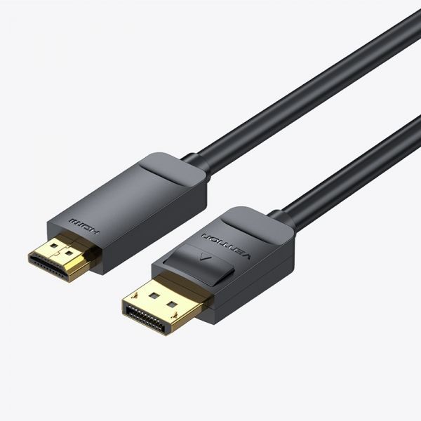282497_1 Vention Conversor DisplayPort Macho a HDMI Macho 4K - 2m - Color Negro - Imagen 1