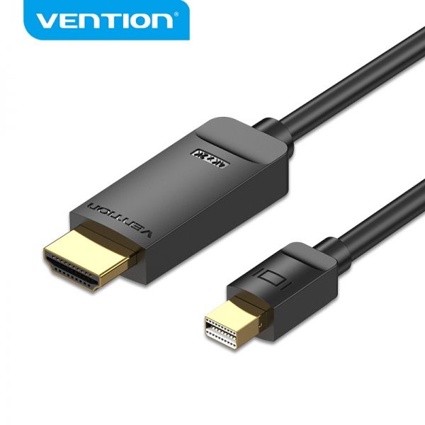 282512_1 Vention Cable Conversor Mini Displayport Macho a HDMI Macho - 1.5m - Color Negro - Imagen 1