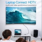 Vention Conversor Displayport Macho a HDMI Hembra - 0.15m - Color Negro - Imagen 3