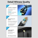 Vention Cable Displayport Macho a Displayport Macho 1.4 8K - 2m - Color Negro - Imagen 4