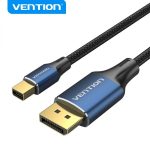 Vention Cable Conversor DisplayPort Macho a Mini DisplayPort Macho 1.4 8K - 2m - Color Negro y Azul - Imagen 2